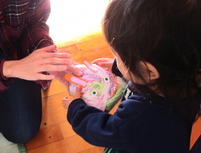 うさぎさん、できた♪