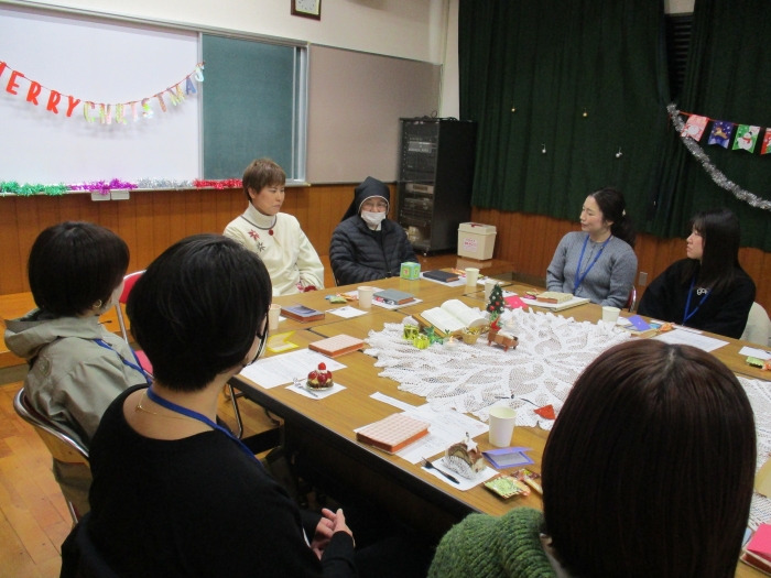 Sr.堀川先生のお話しです。