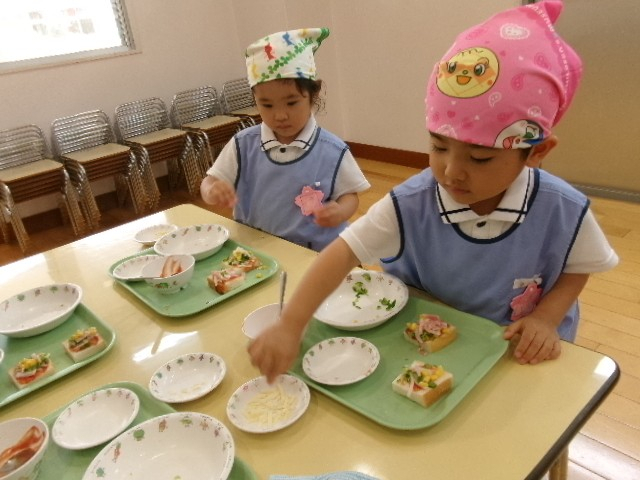 チーズのせるよ～